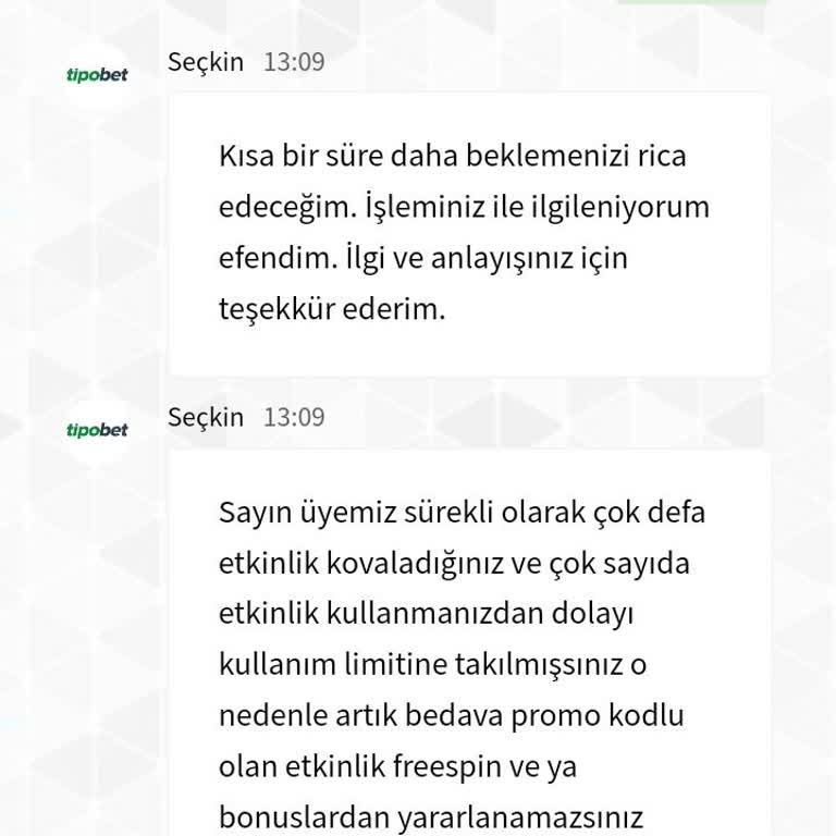 Tibobet Bonus Kazancım Haksızca İptal Edildi