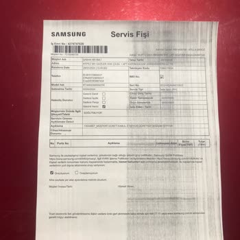 Samsung Buzdolabı Gaz Kaçağı Arızası