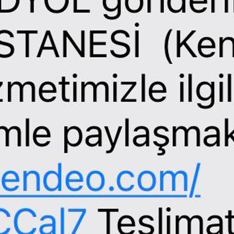 Sendeo Kargonun Kargonu Başka Yerlere Teslim Etmesi