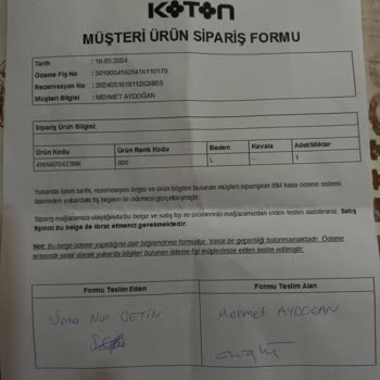 Koton Sipariş Fiyaskosu Mu?
