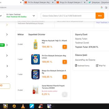 Migros Sanal Market Ürünleri Fahiş Fiyatla Satılmaktadır.
