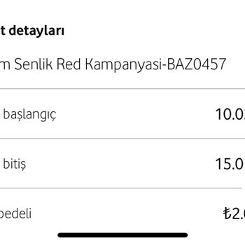 Vodafone Habersiz Zam Yapılması