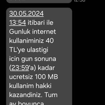 Turkcell İnternet Kullanmadığım Halde 40 TL Data Adında Ücret Kesmiş