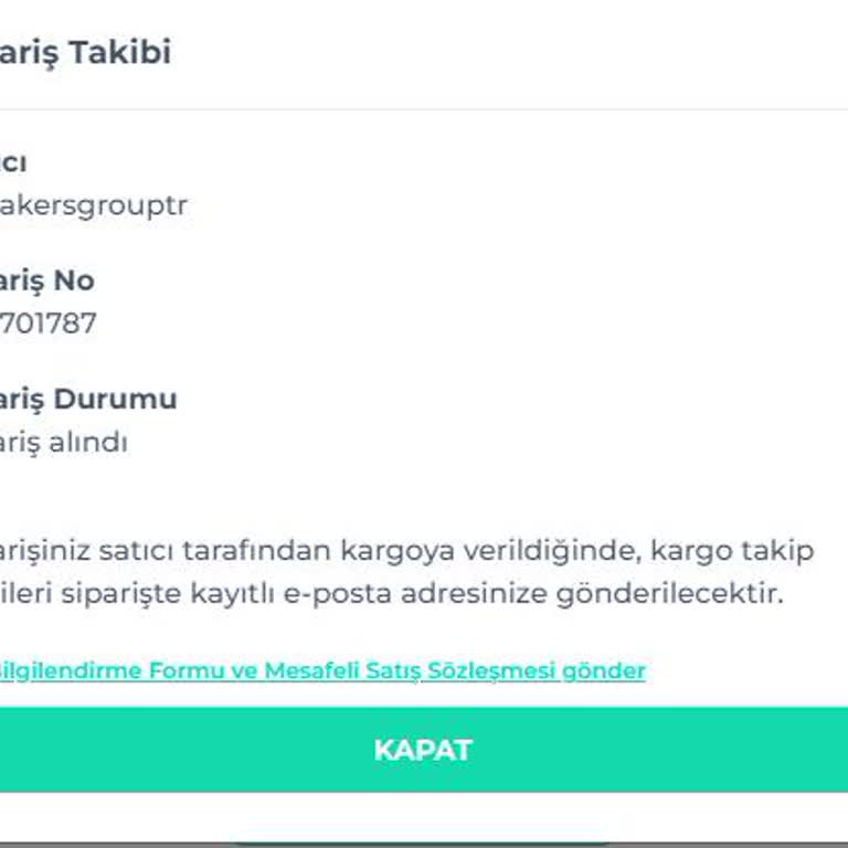 Sneakersgrouptr Aldığım Ürün Kargolanmadı