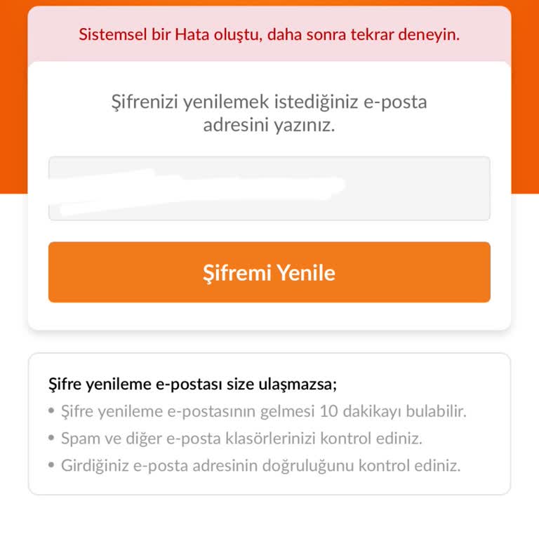 Trendyol Yemek Trendyol GO Açılmıyor Hata Veriyor