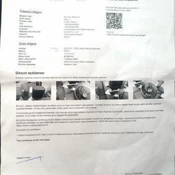 Media Markt'tan Aldığım Ttec Süpürge Sorunu Ve Çözüm Eksikliği