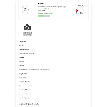 Genpa Yetkili Servisi Ürün Değişim Kararı Vermiyor