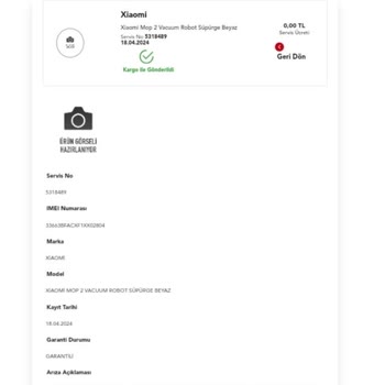 Genpa Yetkili Servisi Ürün Değişim Kararı Vermiyor