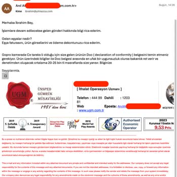 UPS Türkiye GoPro İnternet Sitesinden Alışveriş