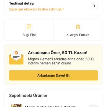 Magnum Mini İçi Buzlanmış, Migros Sattığı Ürünün Arkasında Durmuyor