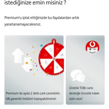 Vodafone Üyelik İptalim Gerek Gerçekleşmiyor