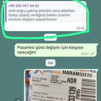 Tuba Mutioğlu Kusurlu Ürün Değişiminde Ücret Talep Edilmesi.