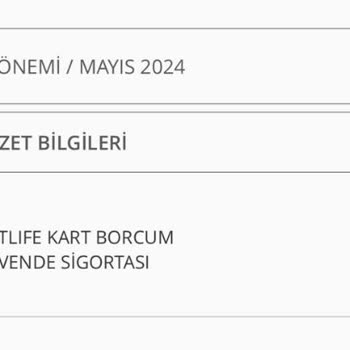 Kredi Kartımdan Yıllarca Her Ay Met Life Borcum Güvende Adı Altında