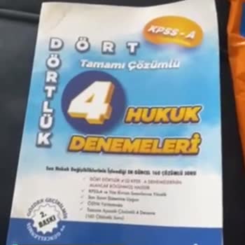 İsem Kitap KPSS Alan Denemeleri Çok Kötü Gelmiş!