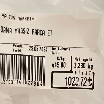 Altun Market Yanlış Fiyatlandırma Ve Saygısız Hizmet Deneyimi