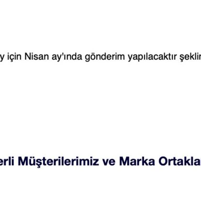 Amare Global Söz Verilen Ürün Teslim Edilmedi