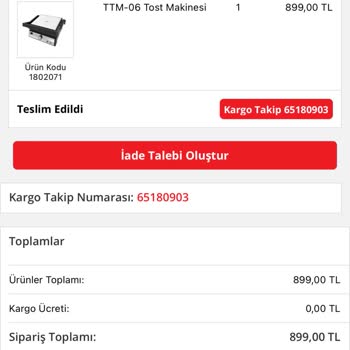 BİM Siparişimi Yanlış Gönderdi