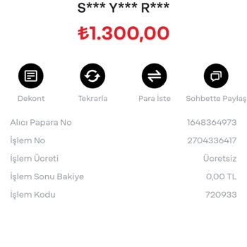 Sekabet Paramı Aldılar