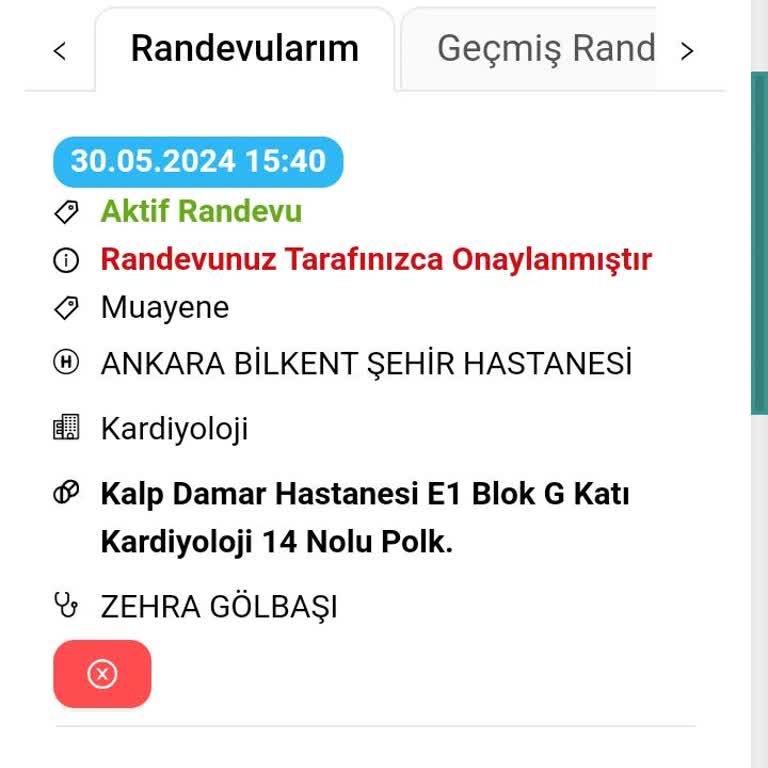 MHRS - 182 Bilkent Şehir Hastanesinde Profesör Randevusuna Asistan Giriyor.