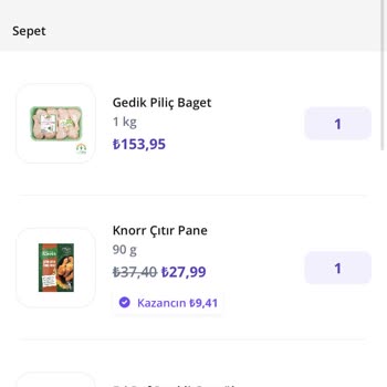 Getir Bozuk Tavuk Ve Eksik Ürün