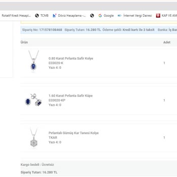 Lal Pırlanta Ürünleri Göndermiyor, İade İsteyince Cevap Yok