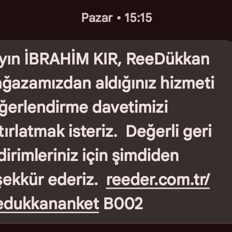 Reeder Kılıfı Şube Vermedi!
