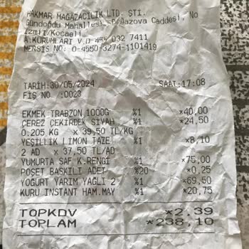 Hakmar Gıda Son Kullanma Tarihi Yaklaşan Ürünlerin Satışı Hakkında Şikayet