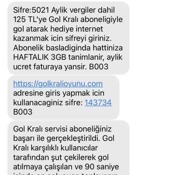 Vodafone Yanımda Uygulamasında İstenmeyen Abonelik Sorunu