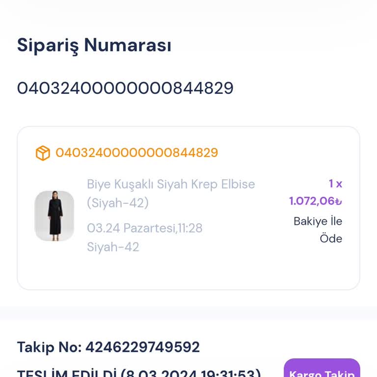 E-Tesettür Ücret İadem Yapılmadı