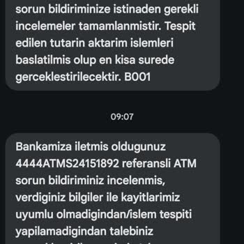 Ziraat ATM Si Ve Sorunları