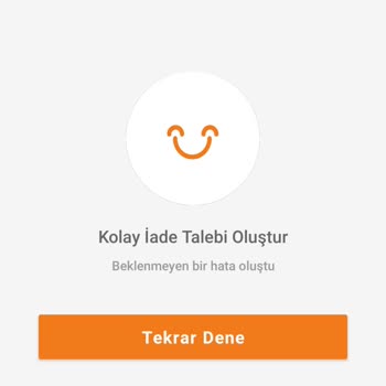 Trendyolmilla Uygulamasındaki İade Hatası