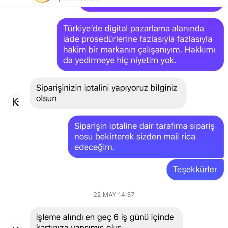 Keikei Para İadesi Yapmıyor