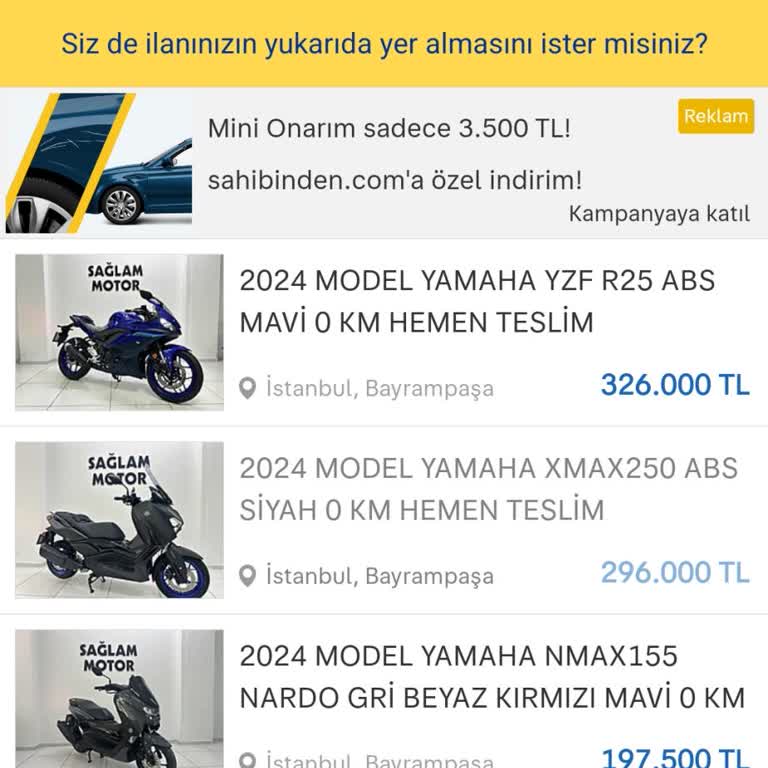 Honda Elimizde Motor Yok
