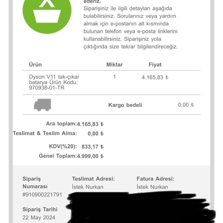 Dyson.com.tr İnternet Sitesi
