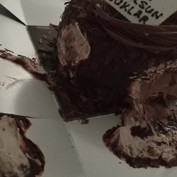 Tatlı Park Bozuk Kaymış Bir Pasta Geldi.