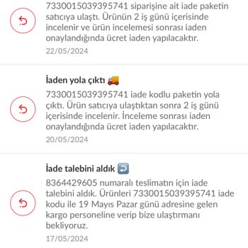 Trendyol Ürün İadesi Sonrası Çok Bekletilme