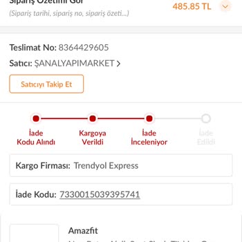 Trendyol Ürün İadesi Sonrası Çok Bekletilme