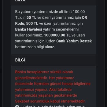 Sekabet Sitesine Yatirim Yaptım Hesabıma Geçmedi Geride Alamadım