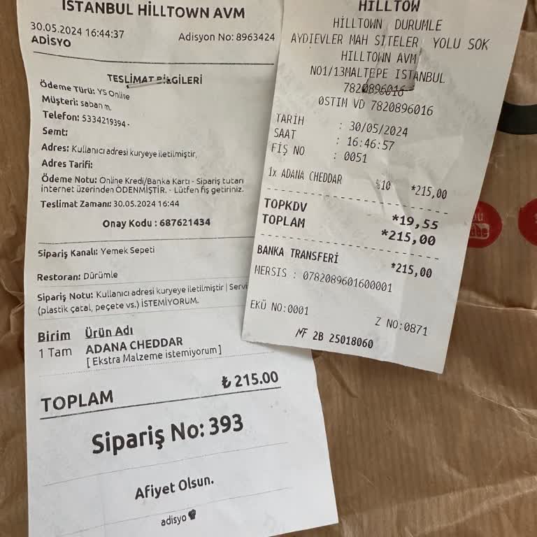 Getir Yemek Eksik Ürün Ve Rezil Çözümsüzlük