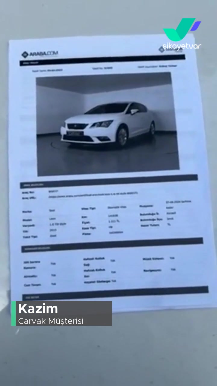 Carvak Araç Satma Oyunları! videonun kapak resmi