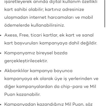 Akbank Kampanya Koşulları Ve Müşteri Hizmetleri Sorunu