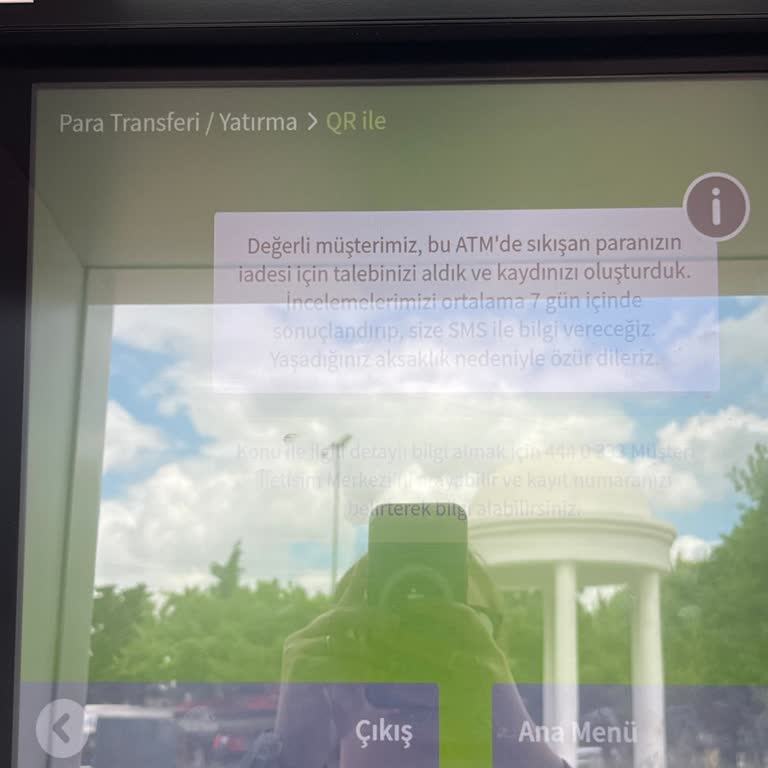 Garanti BBVA ATM Para Sıkışma Problemi