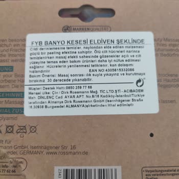 Rossmann Aşırı Kalitesiz Ürünleri Ve İade Problemi