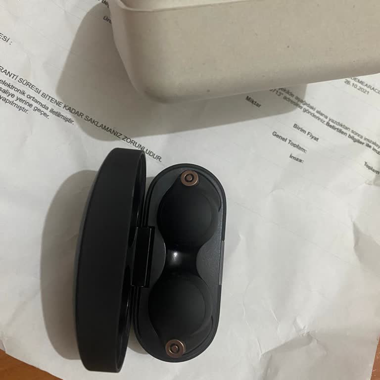 Sony Eurasia Sony WF1000XM4B. CE7 Kablosuz Kulaklık