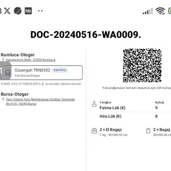 Kamil Koç Otobüs R E Z A L E T İ