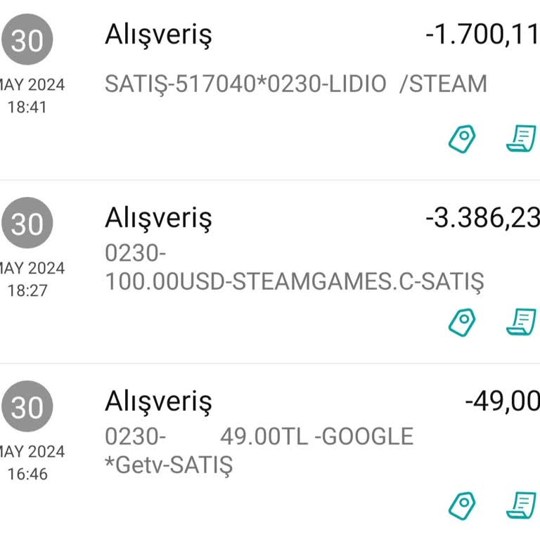 Steam Lidio Hesabımdan İzinsiz Para Çekilmiş