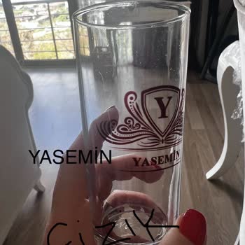 Yeni Kadeh Kırık Bardak Silik Yazılar