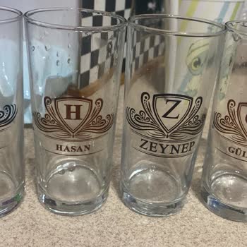 Yeni Kadeh Kırık Bardak Silik Yazılar