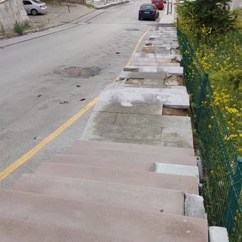 Çankaya Belediyesi Çankaya Merdivenlerinin Rezil Durumu