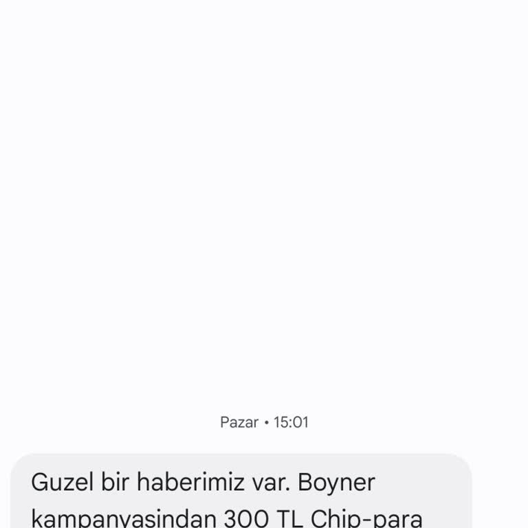 Boyner Mağazasında Chip Para Kullanımında Yaşanan Sorun